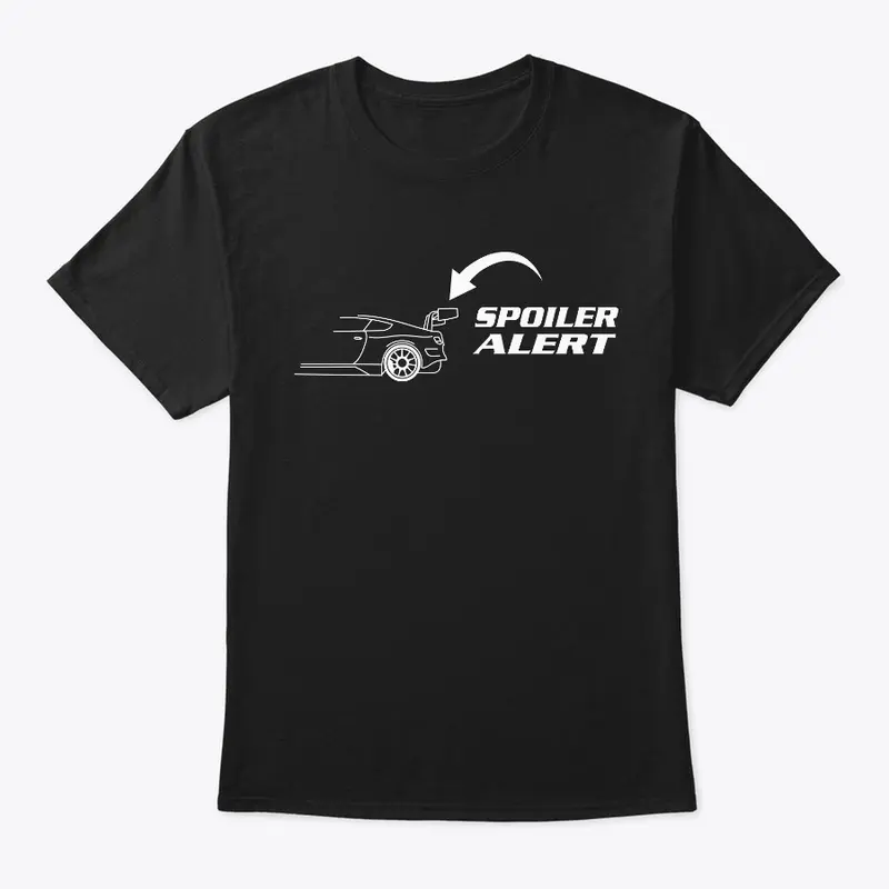 Spoiler Alert Tee - White graphic